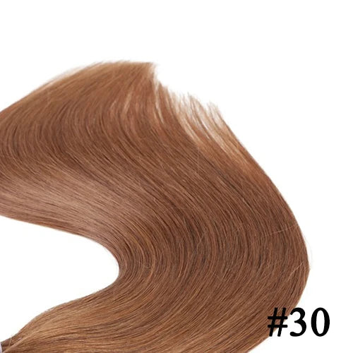 Straight Tape In Human Hair Extensions