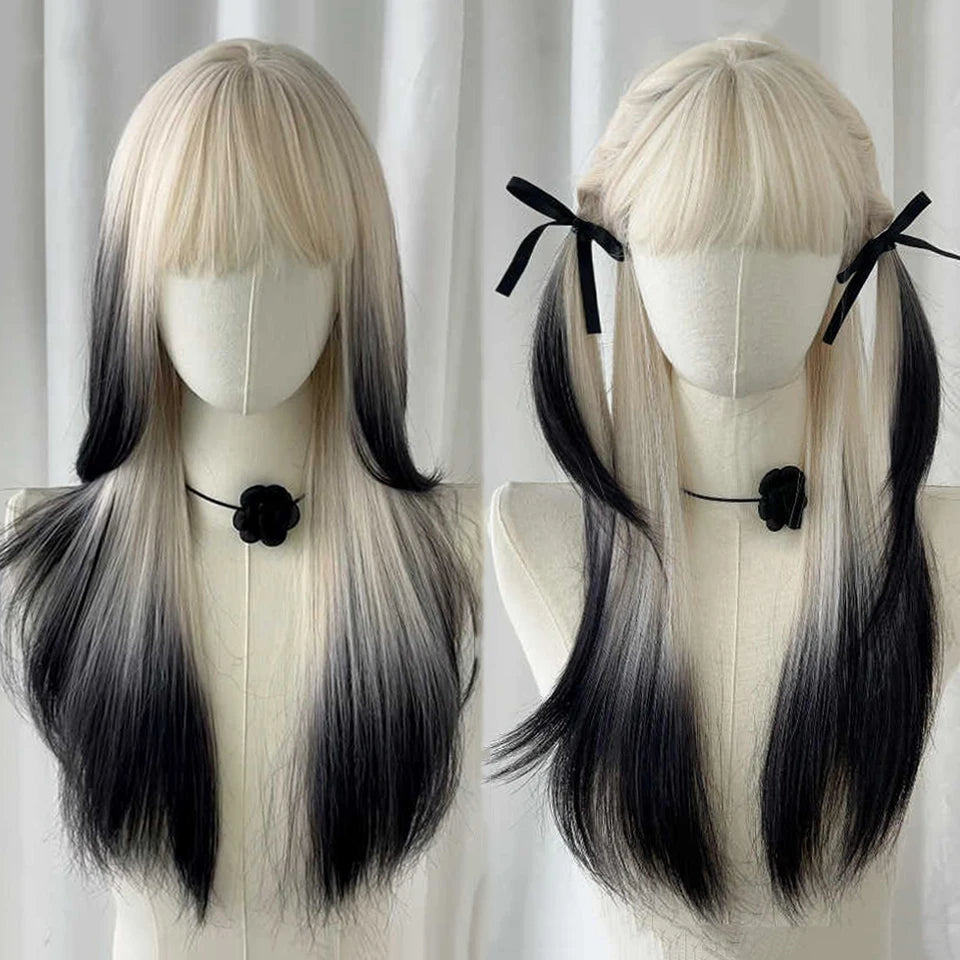 Long Straight Lace Front Wig
