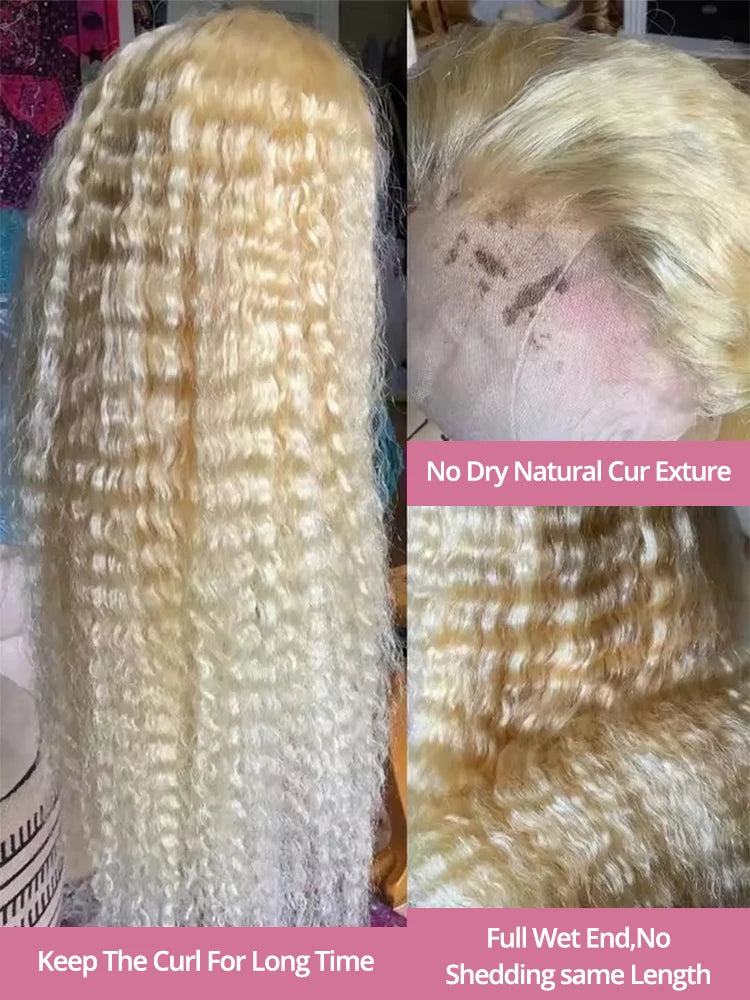 Curly 13x6 HD Lace Frontal Human Hair Wig