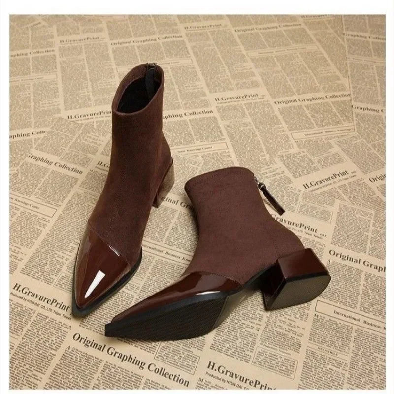 Pointed Ankle Boots