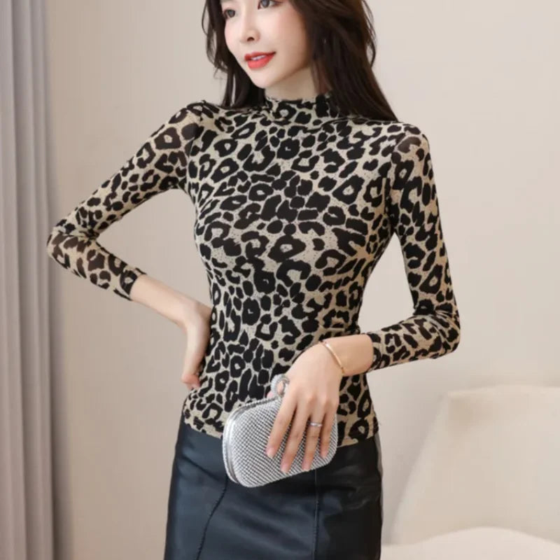 Leopard Long Sleeve T-Shirt