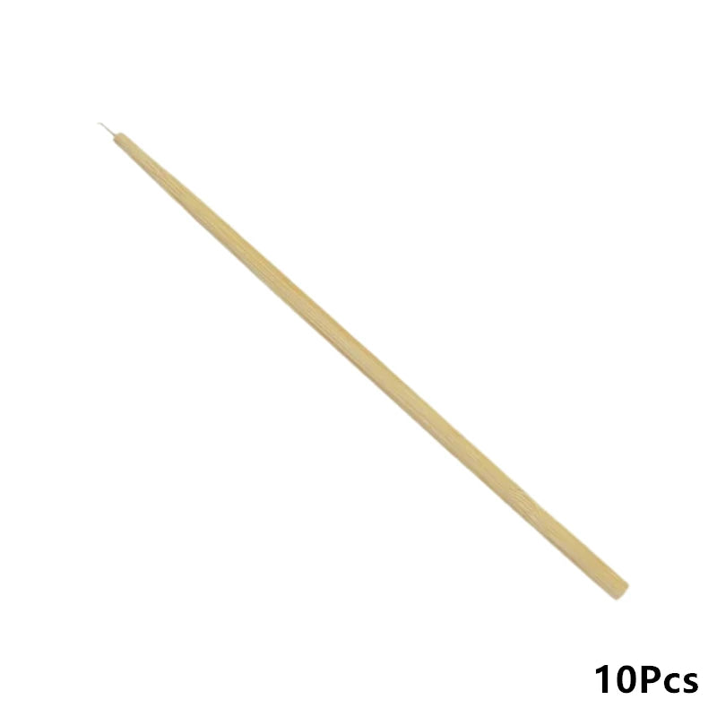 Wooden Handle Wig Needle
