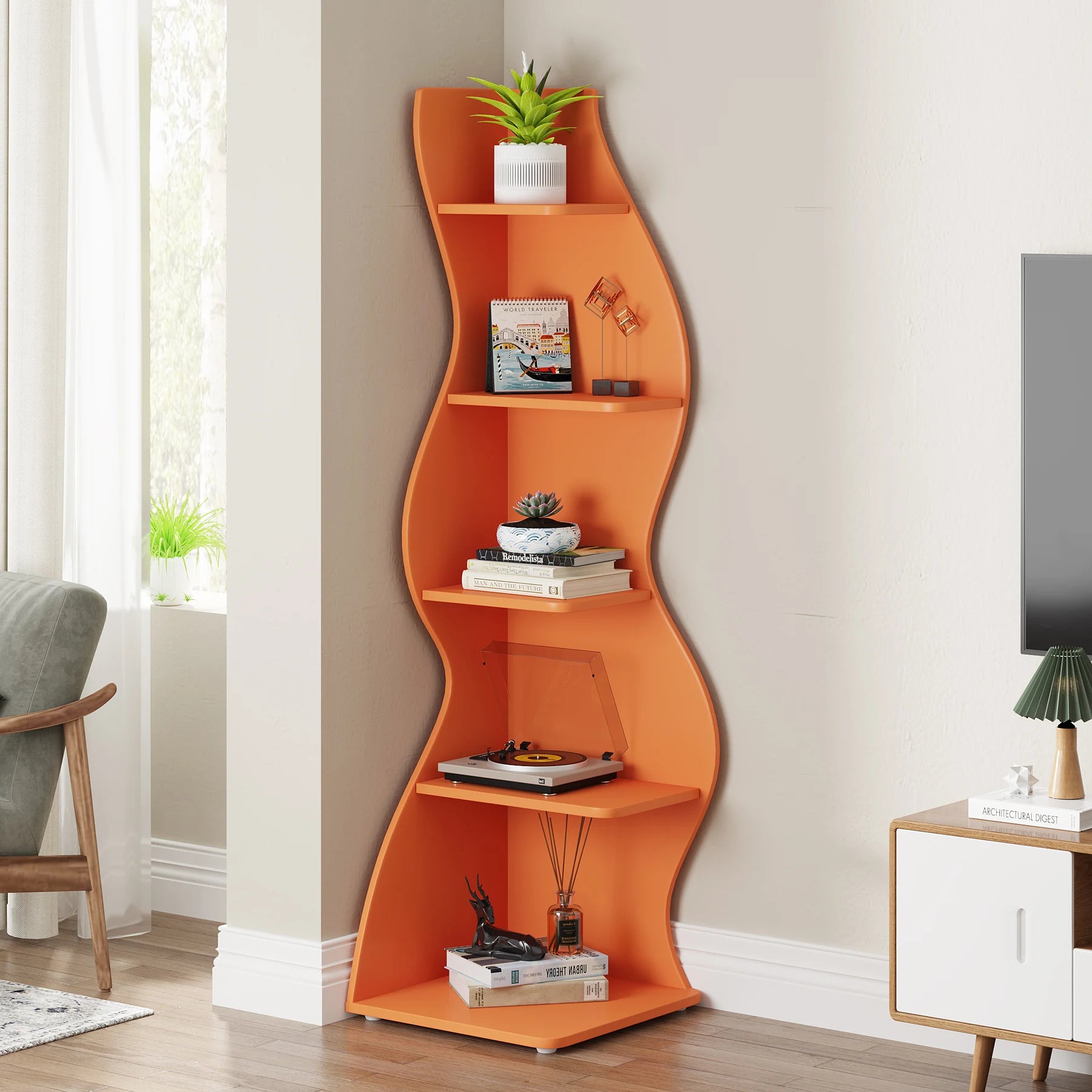 5-Tier Corner Shelf