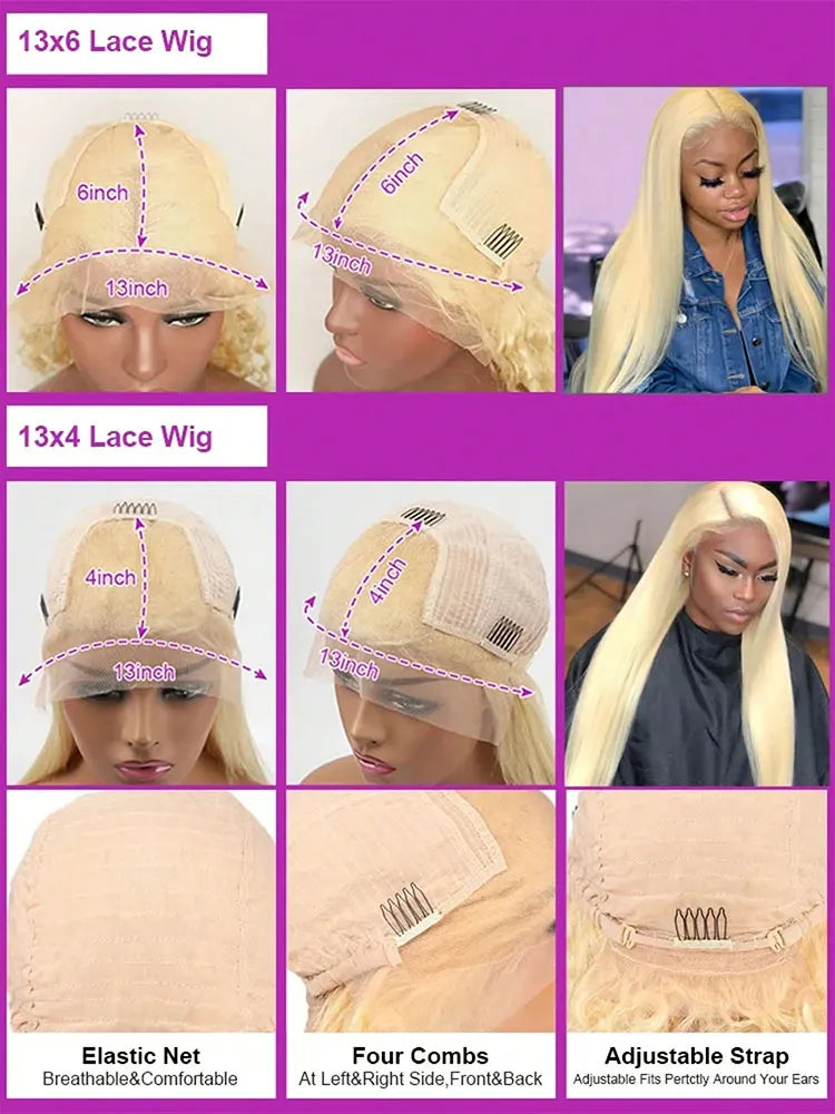 Blonde Brazilian Straight Wig