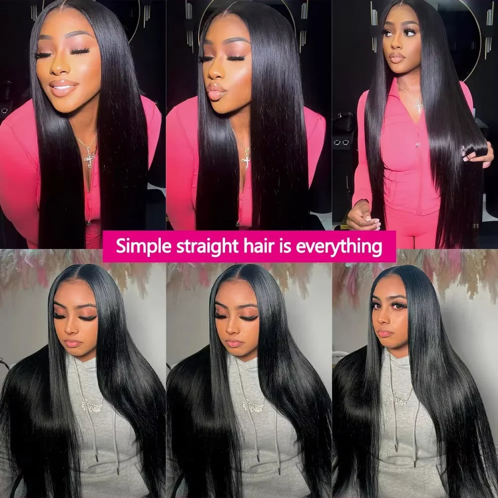 25A 28 Inch Brazilian Hair Weave Bundles Straight 100% Raw Virgin Human Hair Bundles Remy Extensions 3 4 Bundles For Women Weft