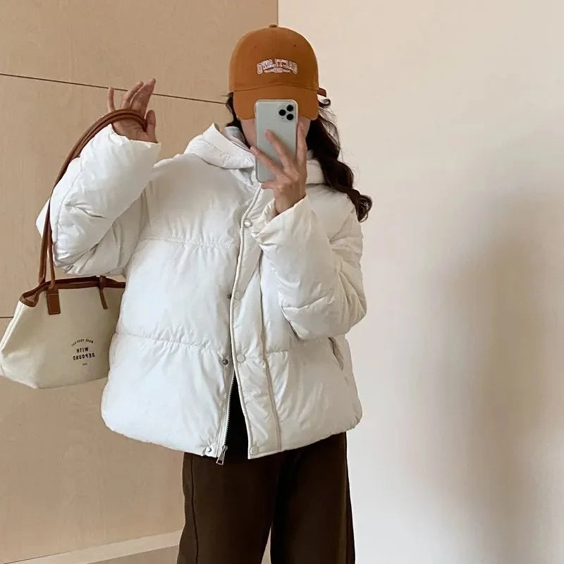 Short Cotton-Padded Jacket