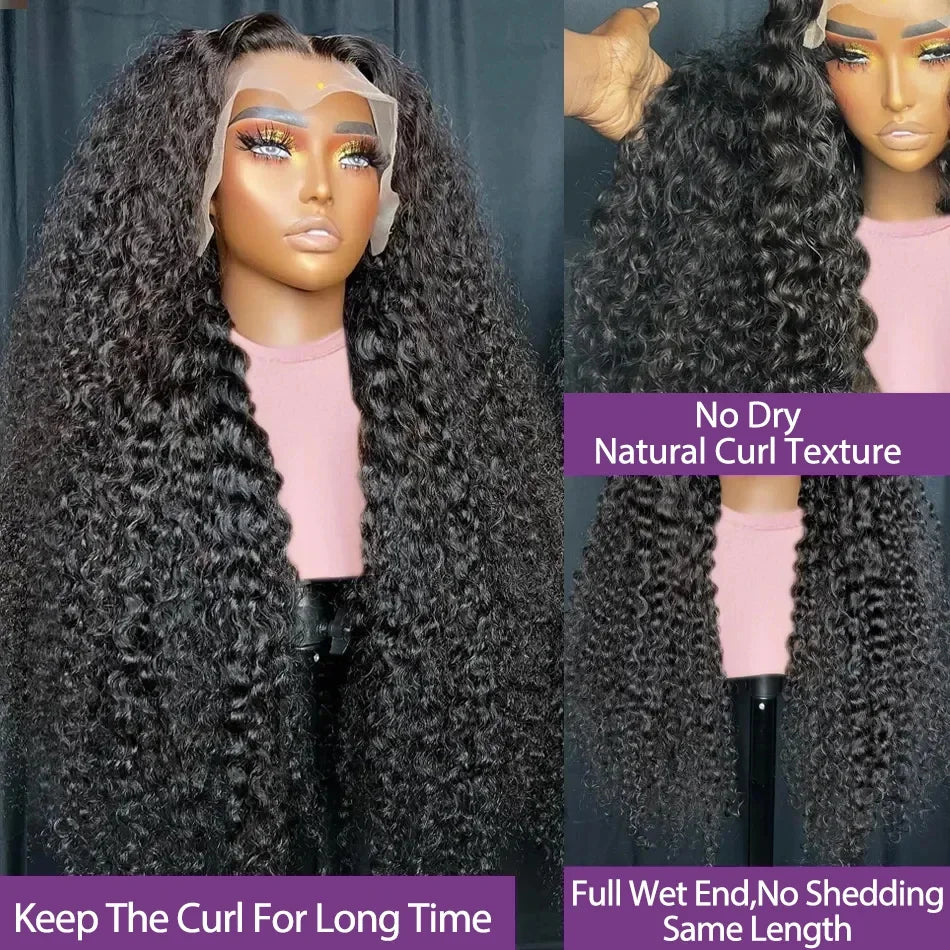 13x6 Deep Wave HD Lace Frontal Wig