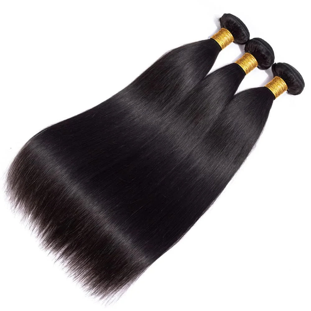 10A Brazilian Straight Human Hair Bundles