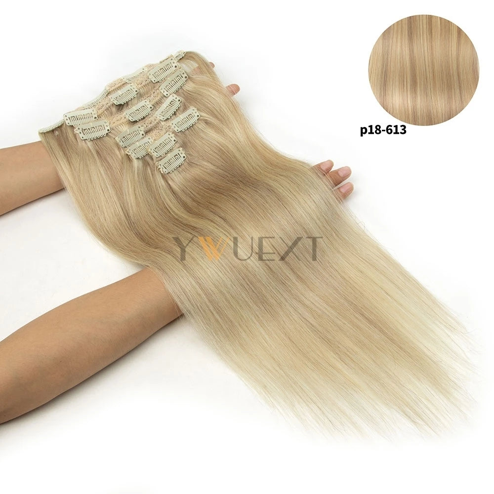 Clip in Human Hair {7pcs/set}