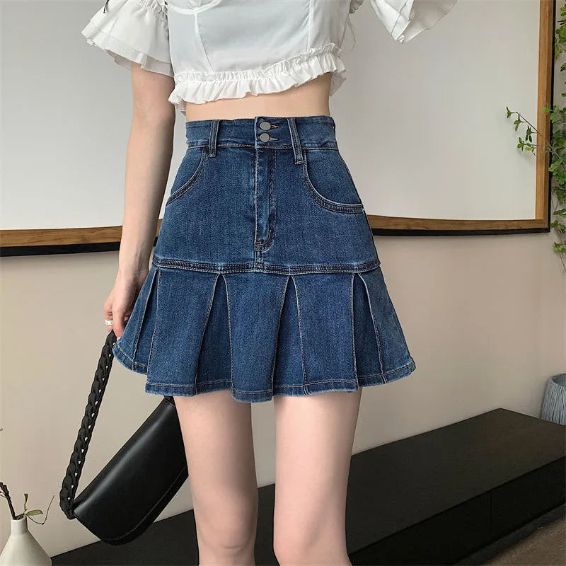 Mini Denim Skirt