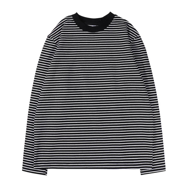 Black White Striped T-Shirt