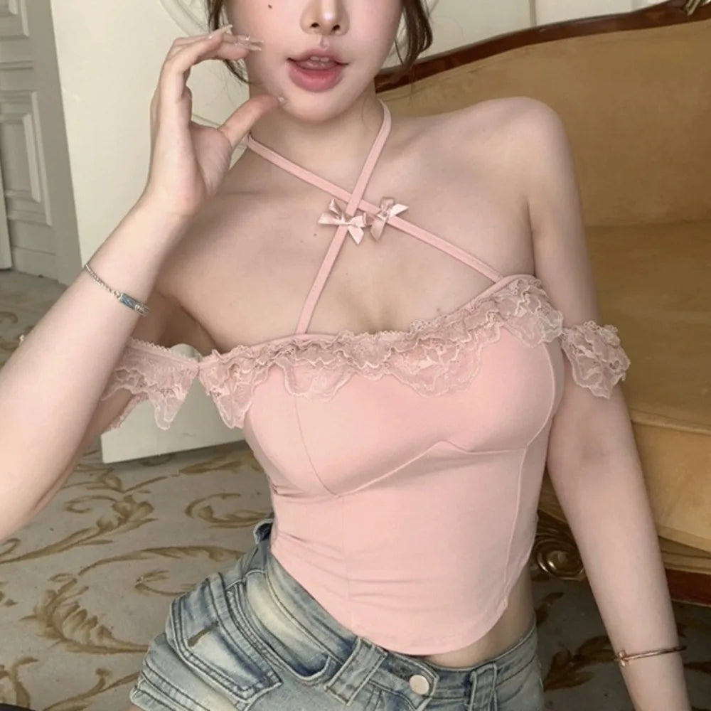 Bow-Knot Halter Camisole