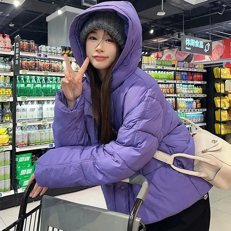 Short Cotton-Padded Jacket