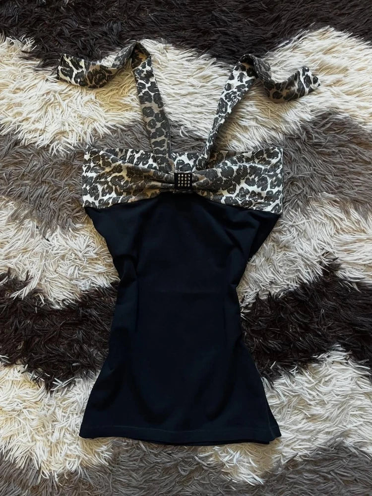 Leopard Print Halter