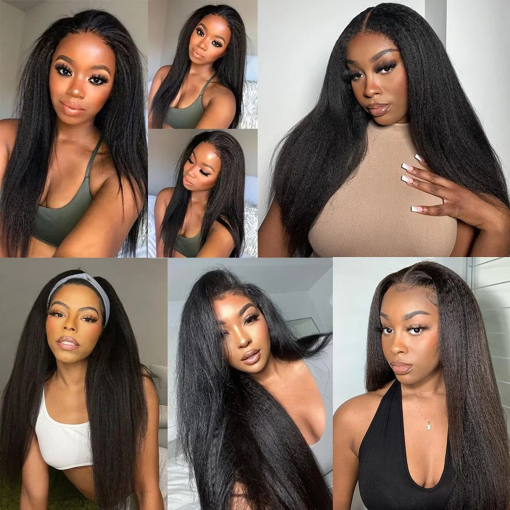 Kinky Straight Human Hair Bundles