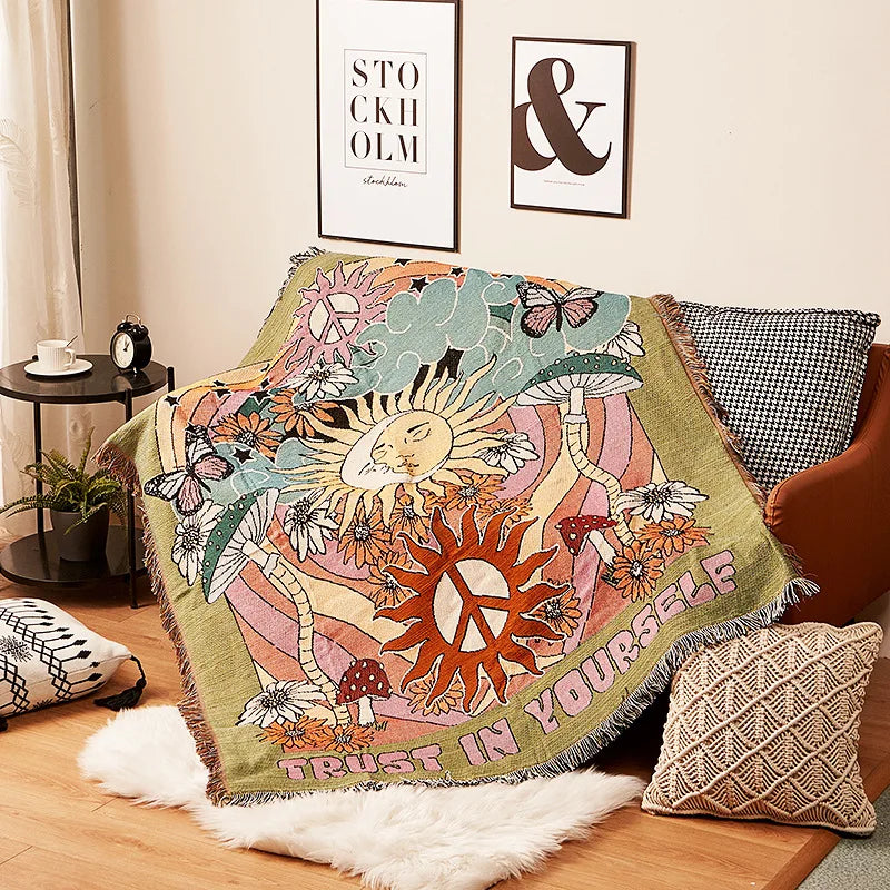 Gothic Thread Blanket