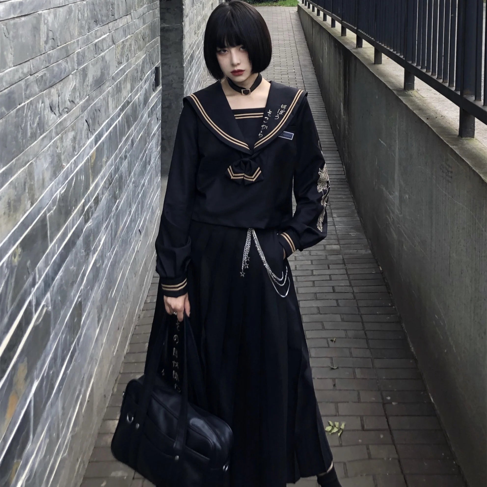 Long Skirt School Uniform