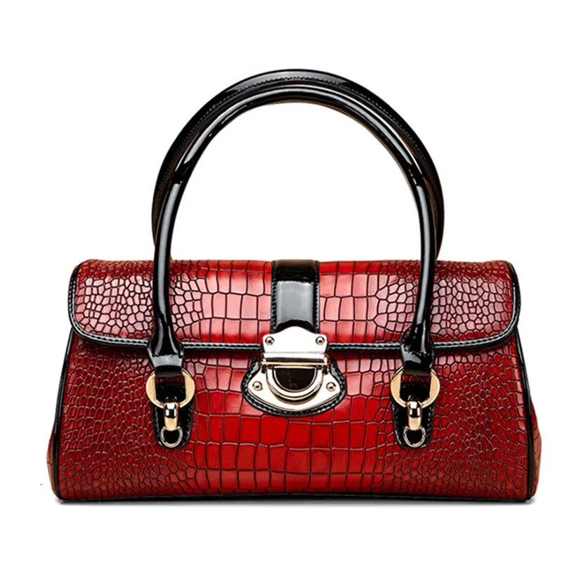 Cowhide Shoulder Tote