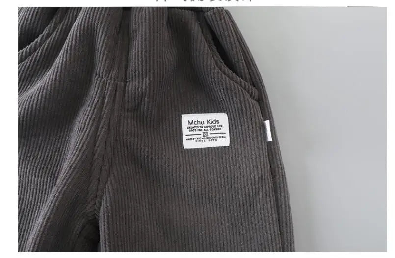 Boys Girls Down Cotton Trousers 2021 New Winter Thicken Warm Baby Waterproof Kids Pant 2-12 years old for Children Sweatpants