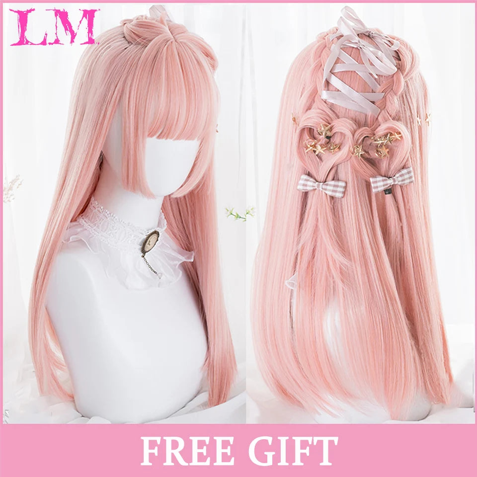 Bang Long Natural Wavy Hair Wig