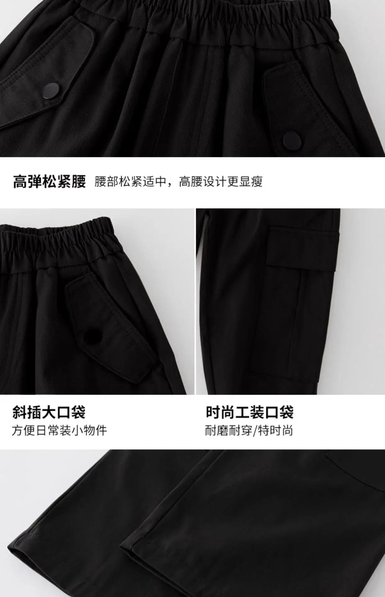 Girls Padded Cargo Pants Children Winter Fleece Trousers Kids Warm Casual Loose Clothes Teenager Autumn Fashion Wide-leg Pants