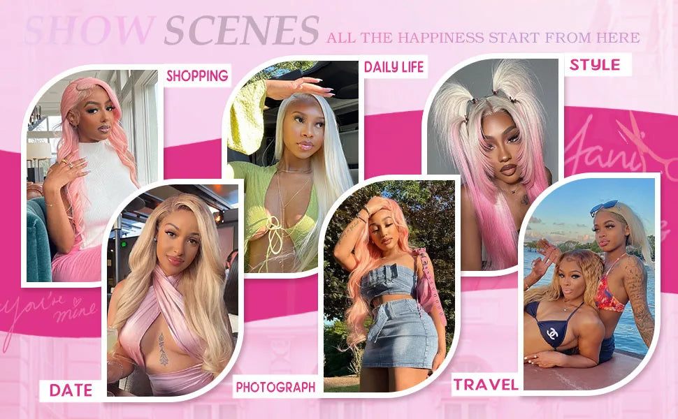 Blonde 613 Lace Front Wig