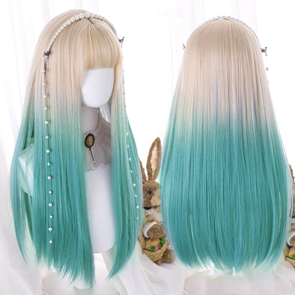 Long Straight Lace Front Wig