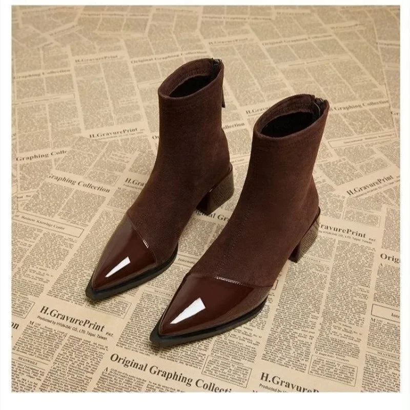 Pointed Ankle Boots