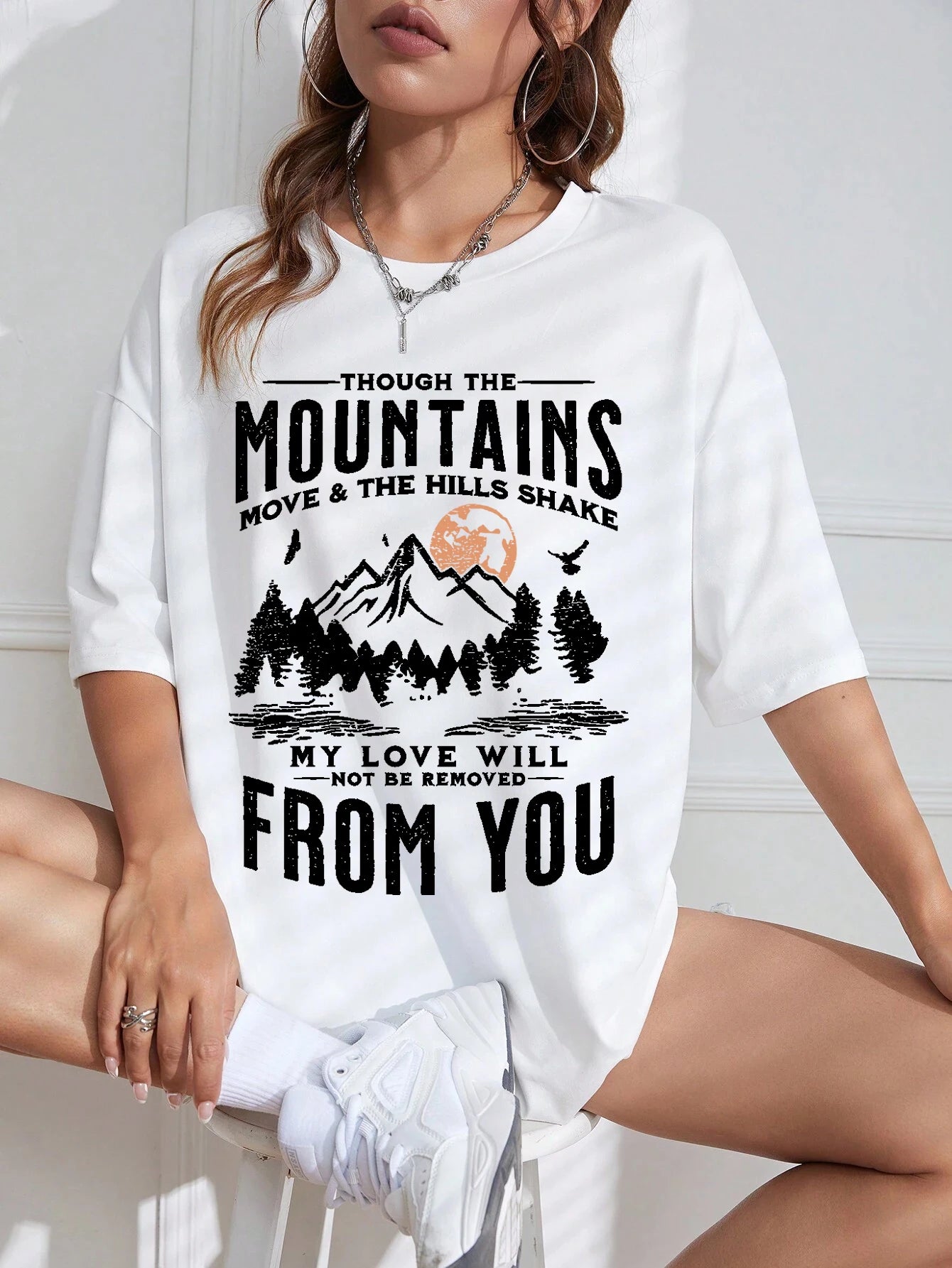Mountains Setting Sun Tee