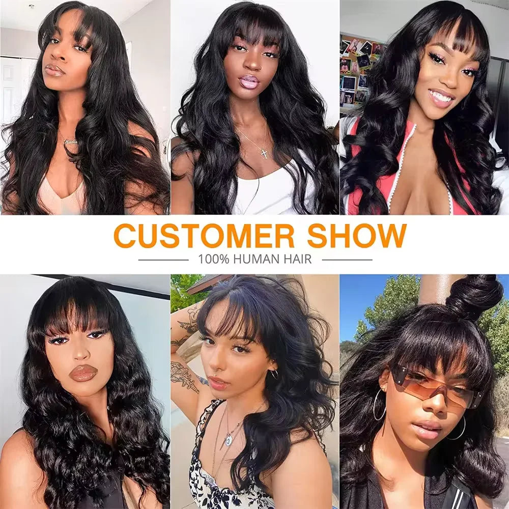 30 Inch Body Wave Human Hair Wig