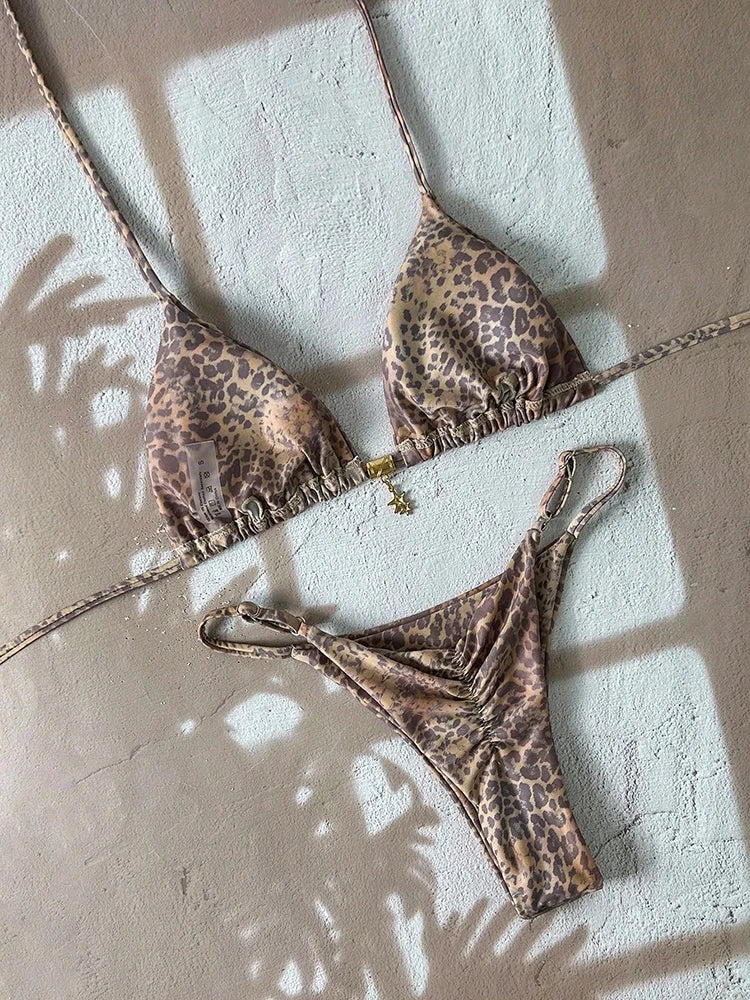 Leopard Push Up Bikini