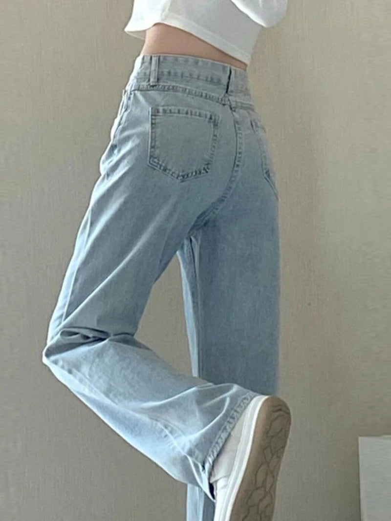 Loose Denim Pants