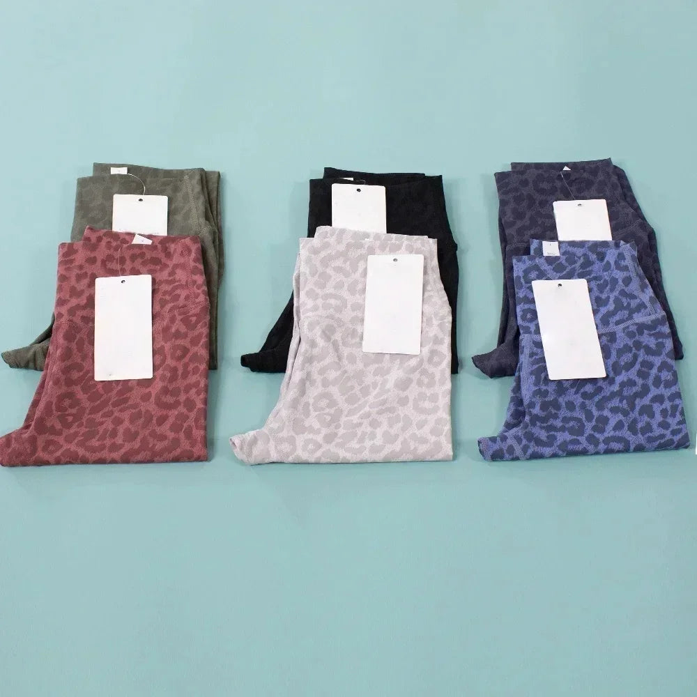 Leopard Print Yoga Leggings