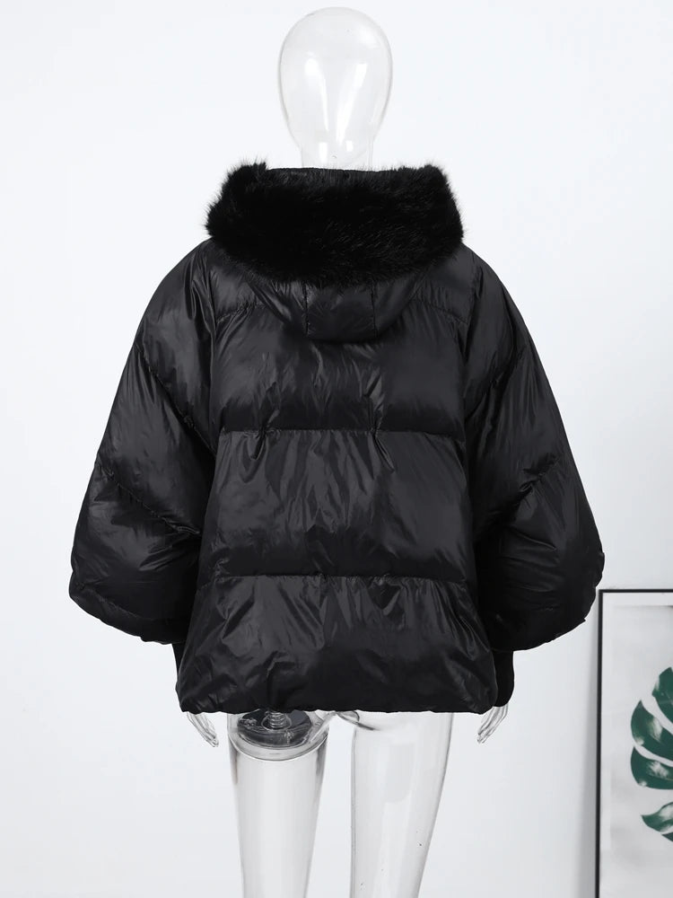 Fur Collar Hooded Winter Jacket