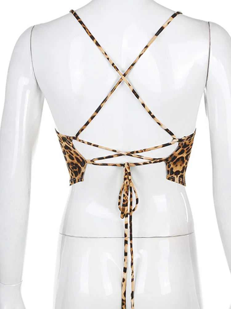 Leopard Pattern Tank Top