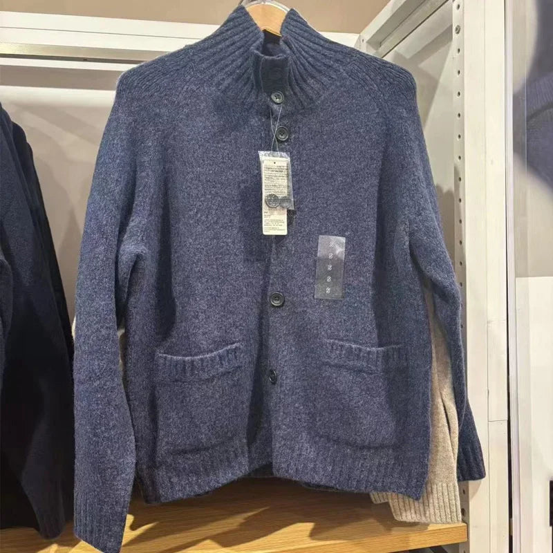 Knitted Casual Open Cardigan