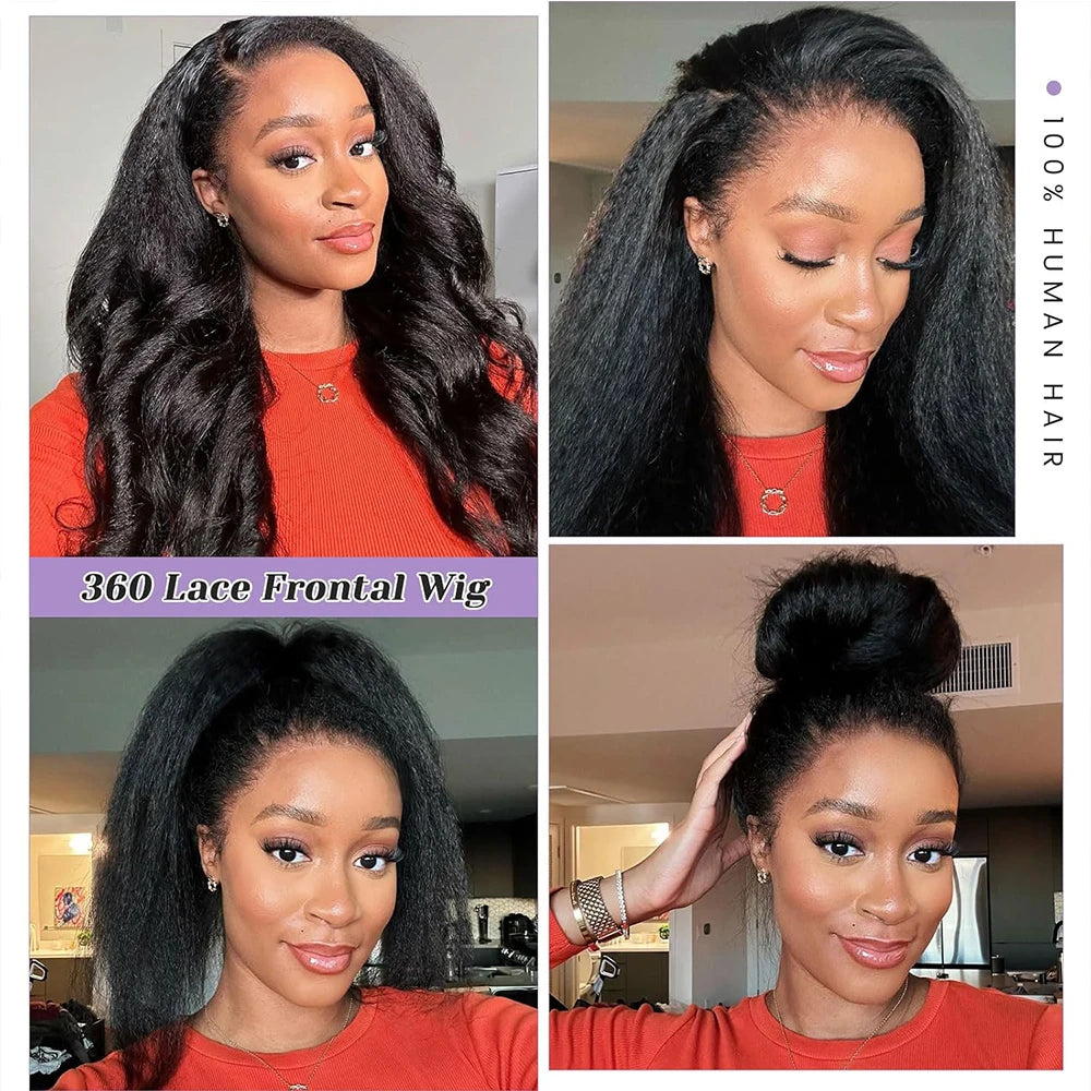 Invisible Strap HD 360 Lace Front Wig