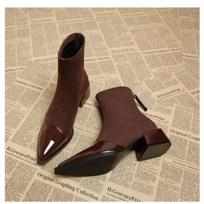 Pointed Ankle Boots