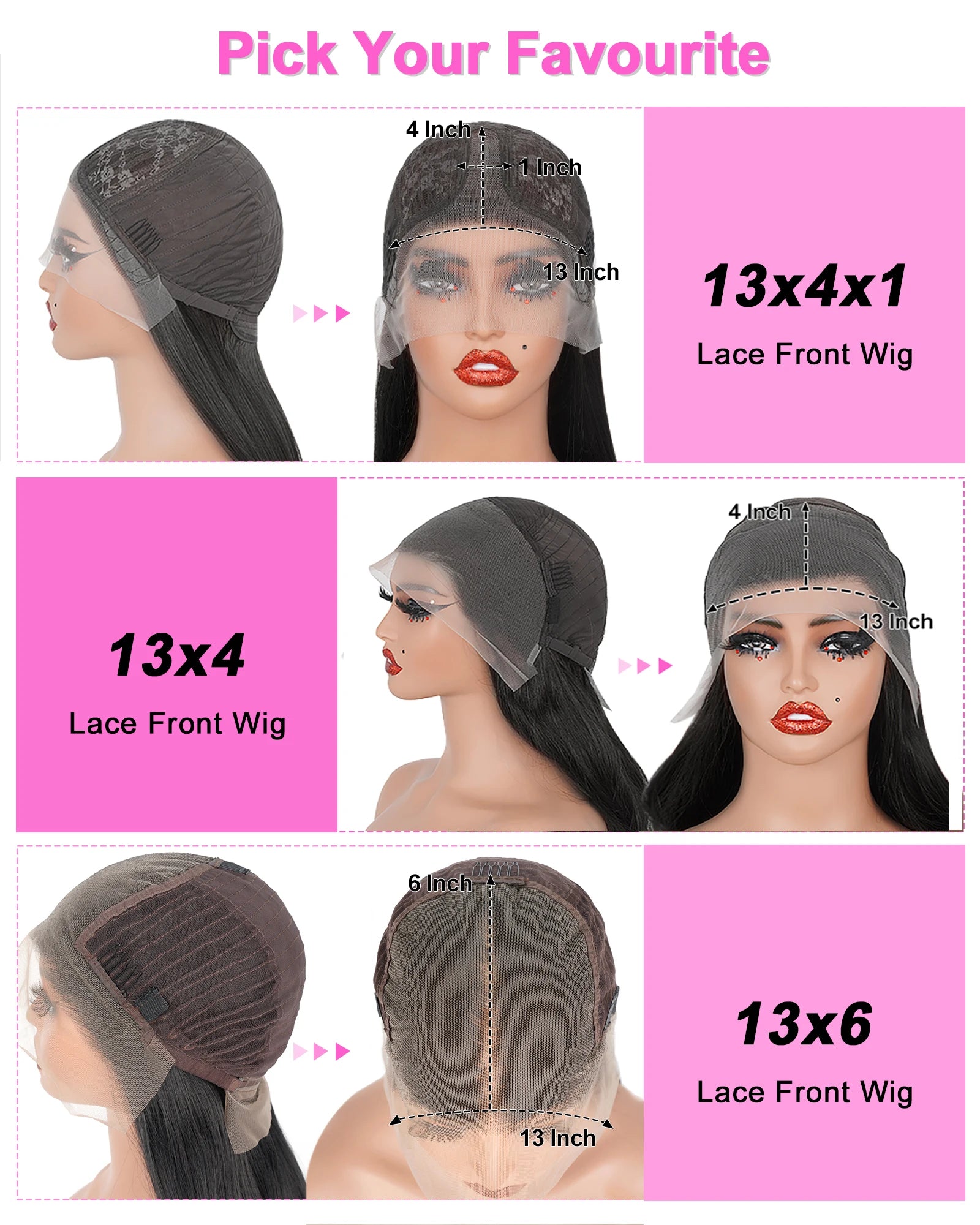 Straight Lace Front Wig