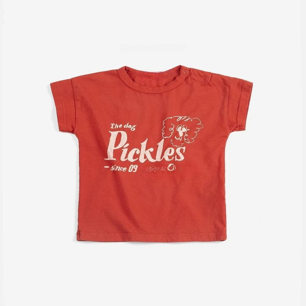 Summer 26 New Toddler Kids Girls and Boys Short-sleeved T Shirts Children's Cute Cartoon Printed Tees Tops