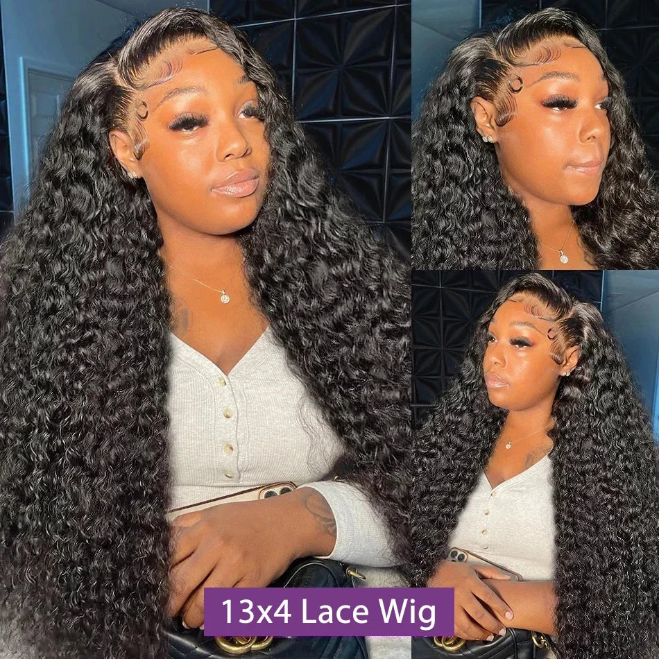 13x6 Deep Wave HD Lace Frontal Wig