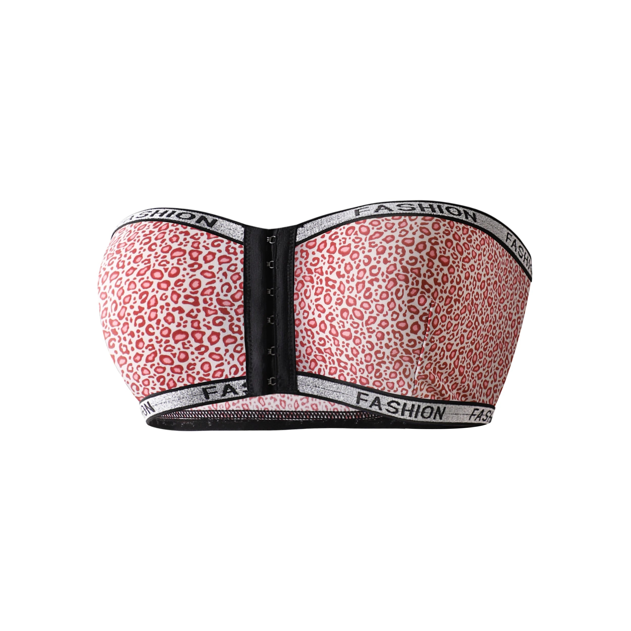 Leopard Strapless Bra