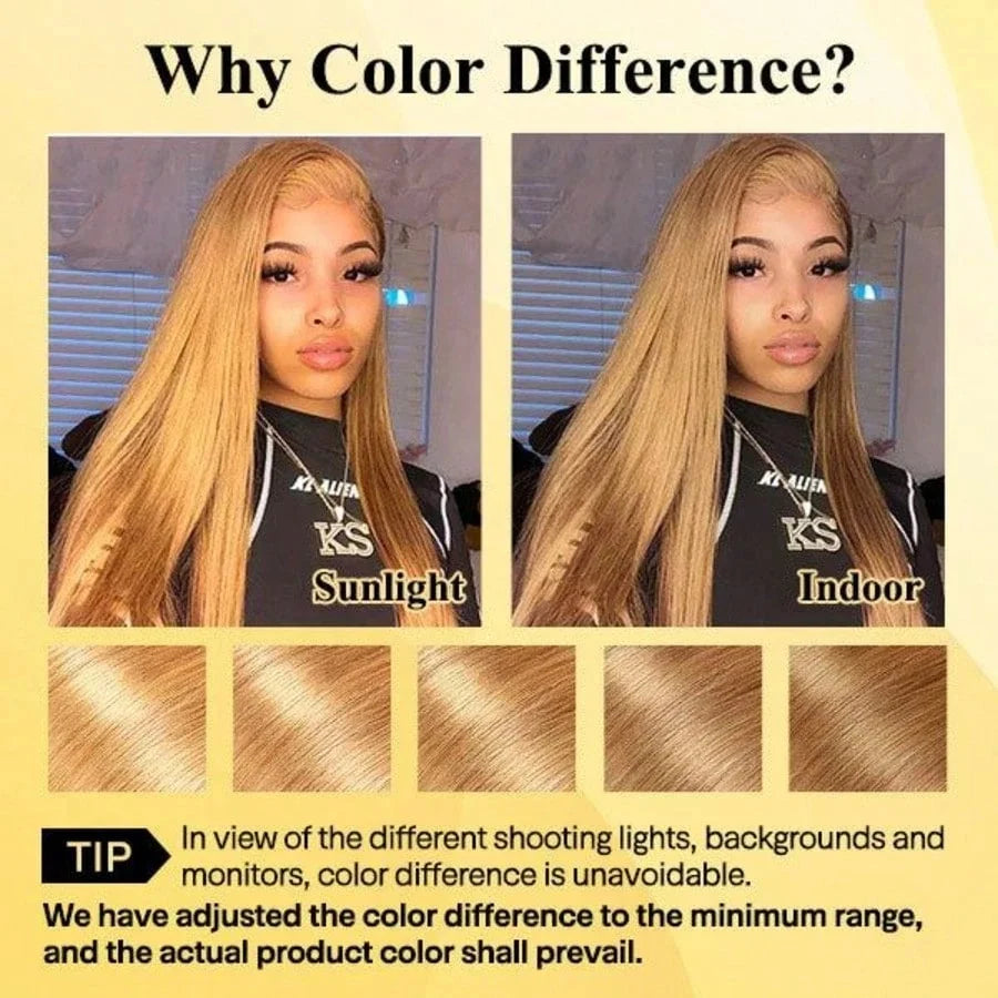 13x6 Honey Blonde Straight Hd Lace Human Hair Wig 250 Density 13x6 Brazilian Bone Hd Lace Frontal Human Hair Wigs For Women ﻿