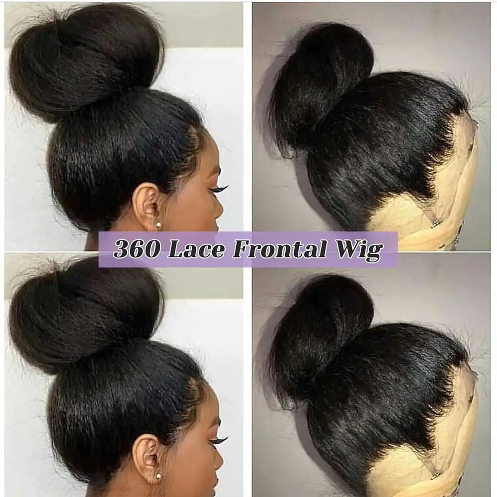 Invisible Strap Snug Fit 360 Full Lace Glueless Wig