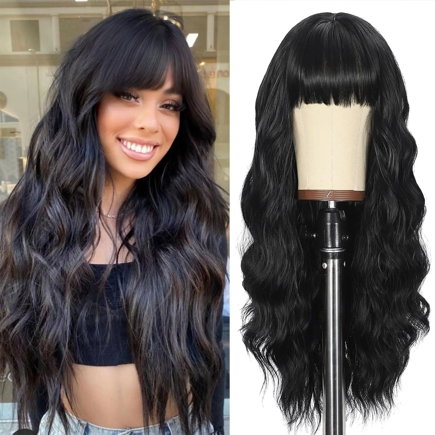 Long Curly Synthetic Wig