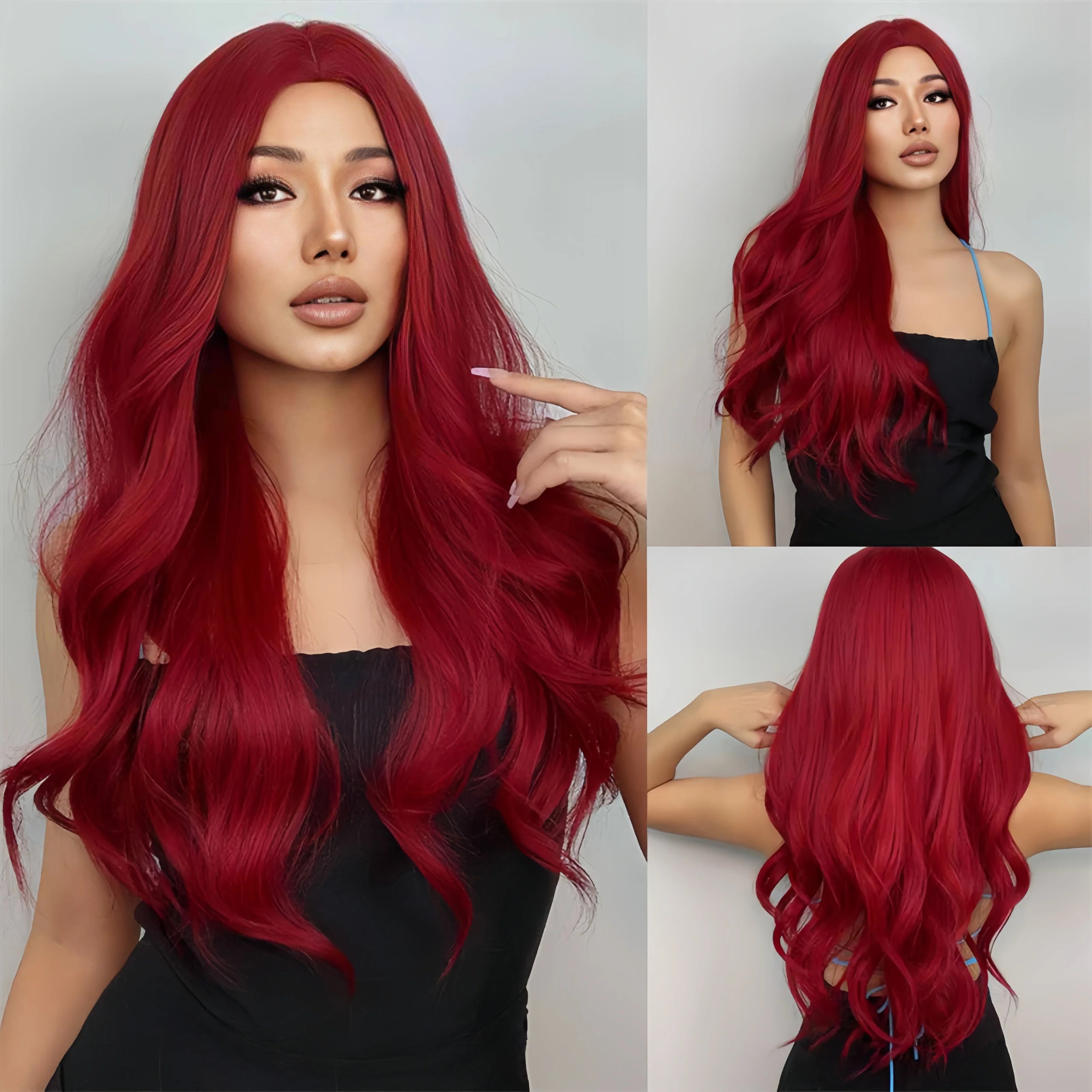 Light Golden Synthetic Wig