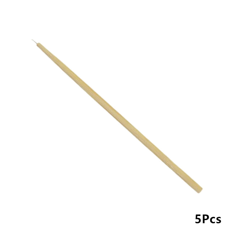 Wooden Handle Wig Needle