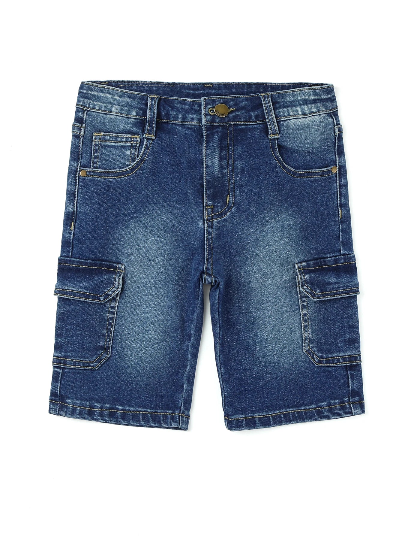 Fashion New Boys Denim Shorts Children Casual Knee Length Jeans Shorts For Summer
