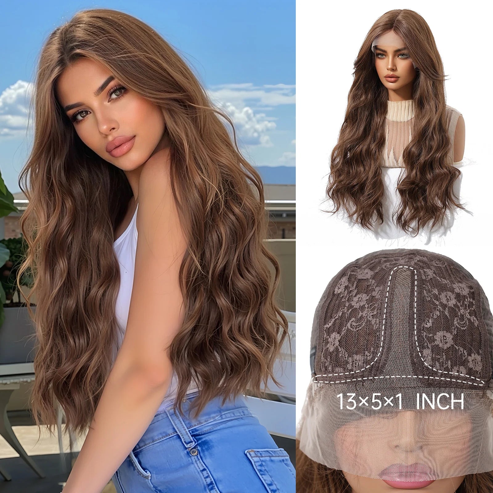 Brown Lace Front Wig