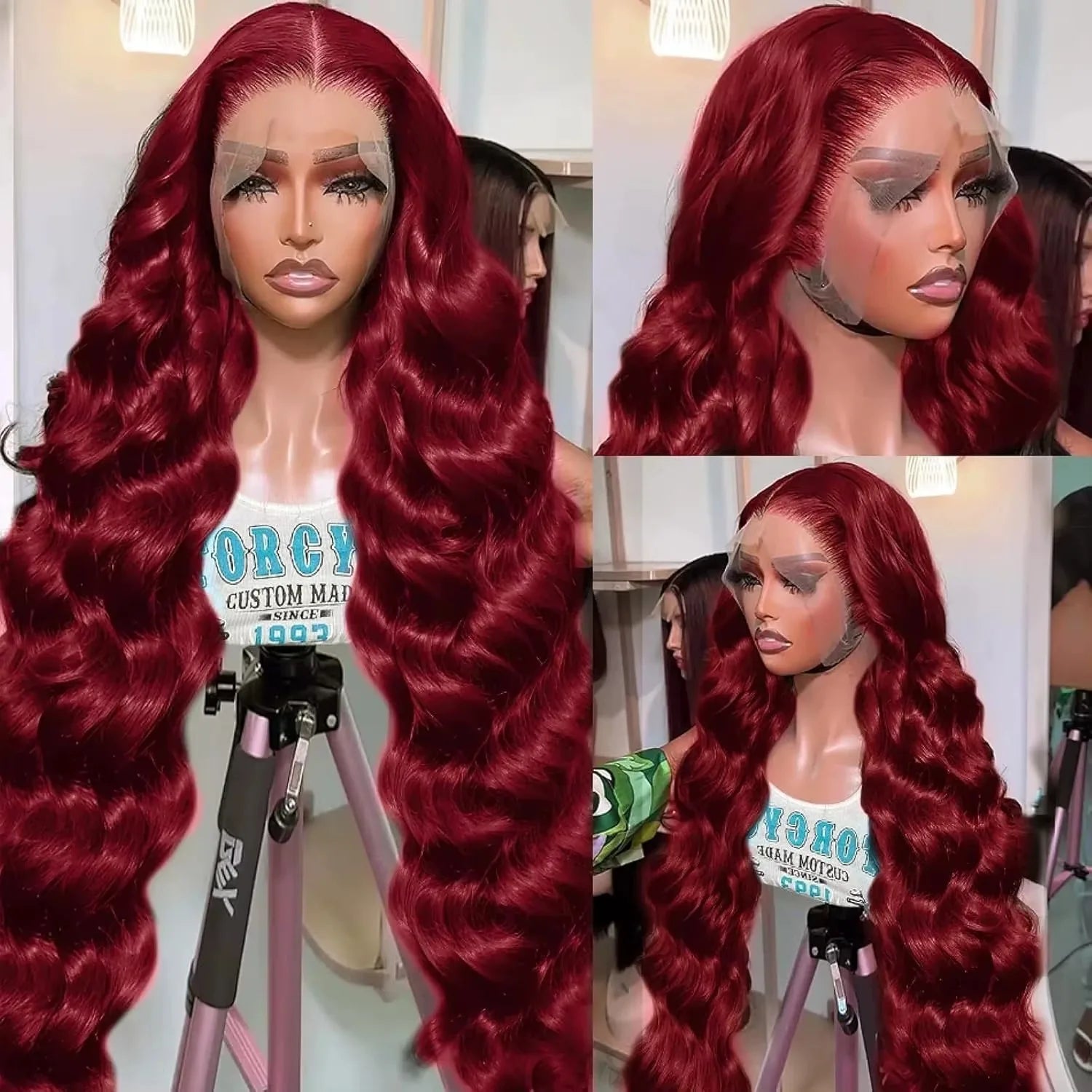 Body Wave Burgundy Wig